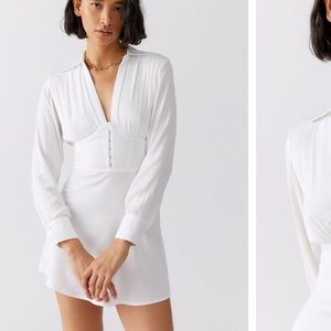 Corset urban outfitters dress